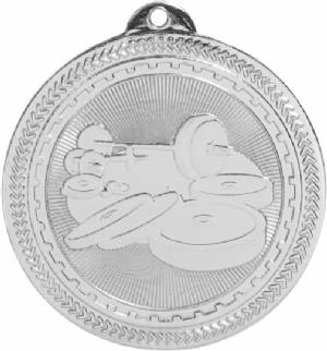 2" Weightlifting BriteLazer Award Medal #3