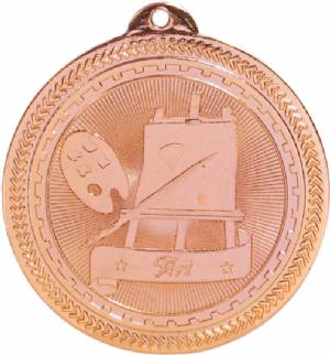 2" Art BriteLazer Award Medal #4