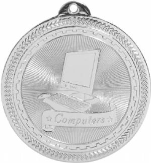 2" Computer BriteLazer Award Medal #3