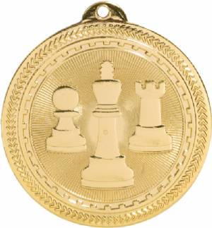 2" Chess BriteLazer Award Medal #2