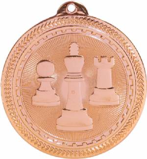2" Chess BriteLazer Award Medal #4