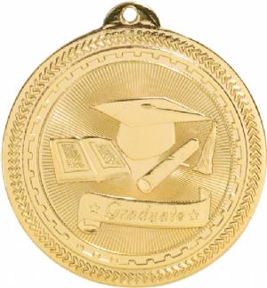 2" Graduate BriteLazer Award Medal #2