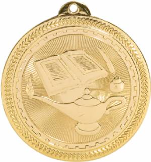 2" Lamp of Knowledge BriteLazer Award Medal #2