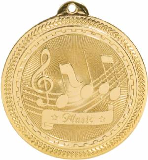 2" Music BriteLazer Award Medal #2