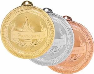 2" Participant BriteLazer Award Medal