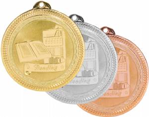 2" Reading BriteLazer Award Medal