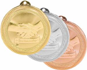2" Sportsmanship BriteLazer Award Medal