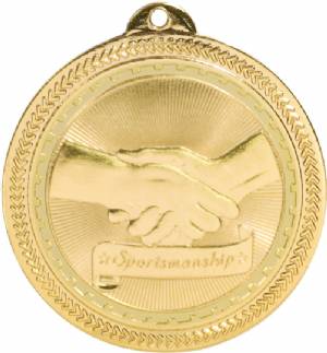 2" Sportsmanship BriteLazer Award Medal #2