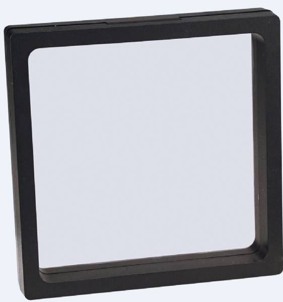 3 1/2" x 3 1/2" Illusion Black Presentation Box with Window