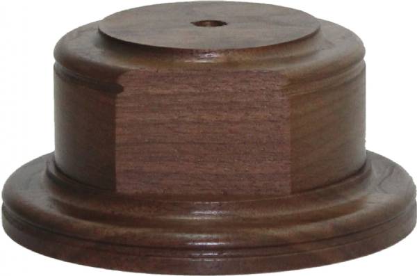 BS190WA Genuine Walnut Wood Base 4 1/2" x 2"