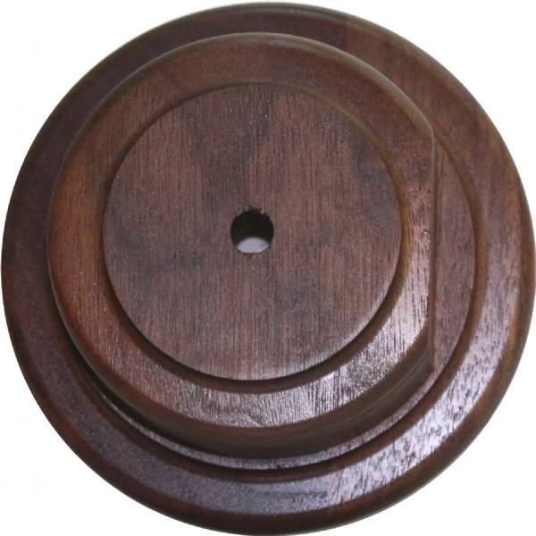 BS190WA Genuine Walnut Wood Base 4 1/2" x 2" #3