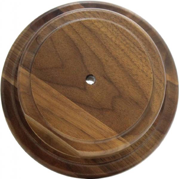 BS194WA Genuine Walnut Wood Base 6 3/4" x 2 1/2" #3