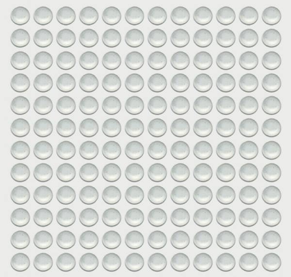 Clear Non Slip Bumper Feet 3/8" Sold Per Sheet