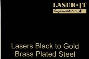 Laser-IT Brass Plated Steel 5 Colors - Cut to size #2