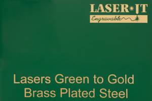 Laser-IT Brass Plated Steel 5 Colors - Cut to size #5