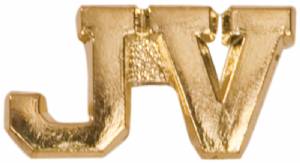 Gold Junior Varsity Lapel Chenille Insignia Pin - Metal