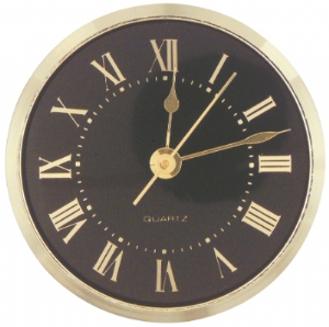 Gold Roman Black - Clock Face for Plaques and Projects