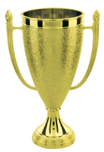 Gold 4 3/4" Plastic Trophy Cup