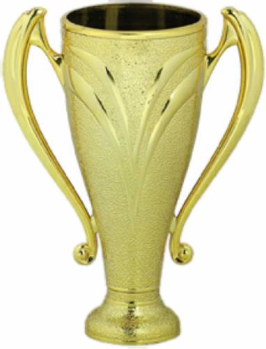 Gold 4 3/4" Plastic Victory Trophy Cup