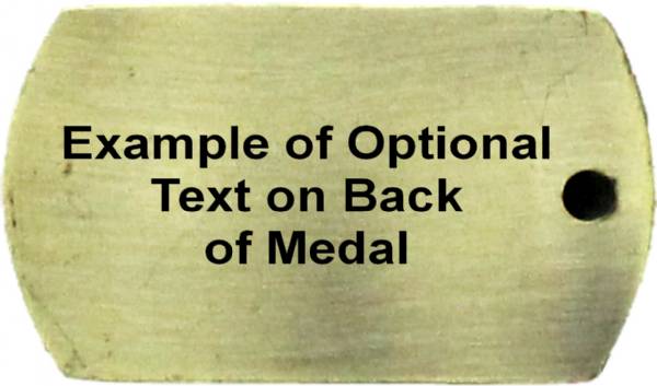 2" Wrestling 3D Dog Tag Medal #3