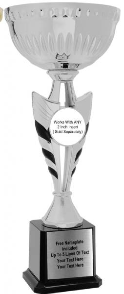 13 3/4" Silver Winged - EZ Cup Kit #2