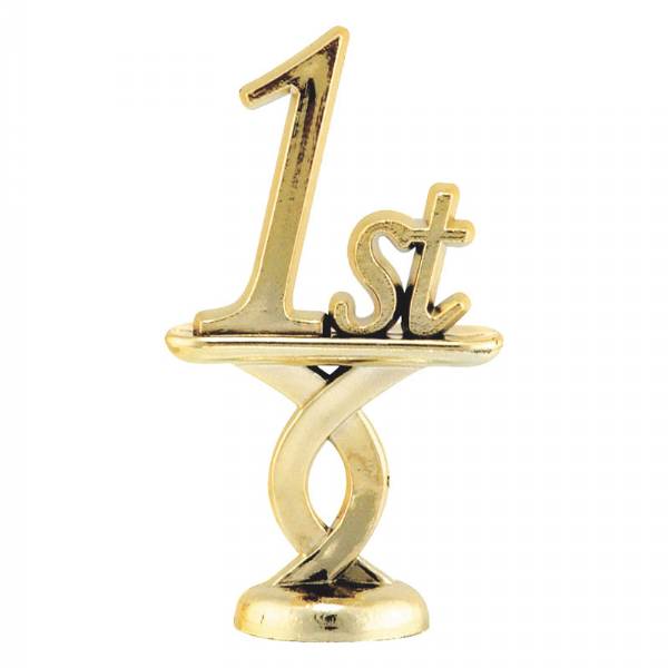 2 1/2" 1st Place Pedestal Trim Gold