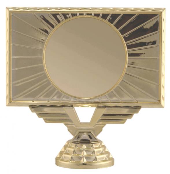 Gold 4 1/2" - Insert / Plate Holder Trophy Figure