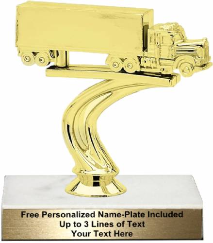 4 7/8" Tractor Trailer Trophy Kit