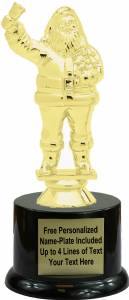 6 1/4" Santa Claus Trophy Kit with Pedestal Base