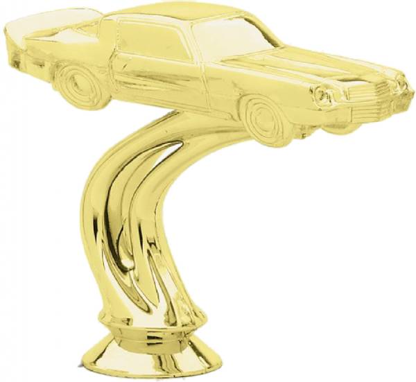 4 1/2" Camaro Car Trophy Figure Gold