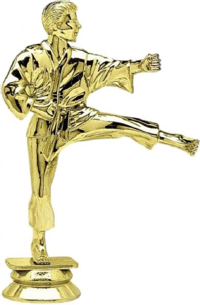 6" Gold Karate Male Trophy Figure