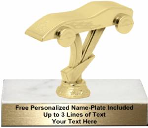 3 3/4" Pinewood Derby Trophy Kit