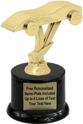 5" Pinewood Derby Trophy Kit with Pedestal Base