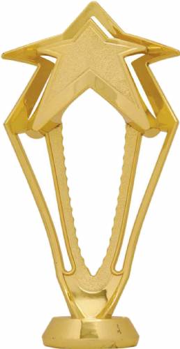 7" 3-D Rising Star Gold Trophy Figure