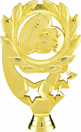 5 1/2" Football Sport Wreath Trophy Figure