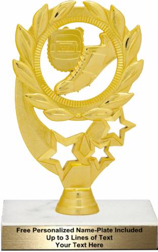 6 1/4" Track Sport Wreath Trophy Kit