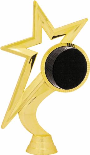 6 1/2" Gold Star Hockey Trophy Figure