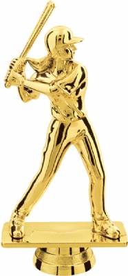 5 1/4" Female Softball Gold Trophy Figure