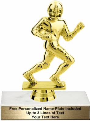 5 1/2" Football Runner Trophy Kit