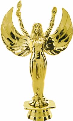 5 3/4" Female Victory Gold Trophy Figure