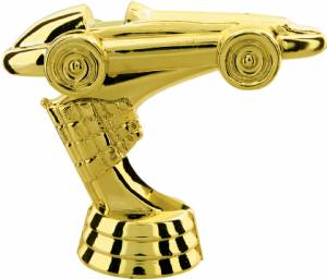 3" Pinewood Derby Gold Trophy Figure