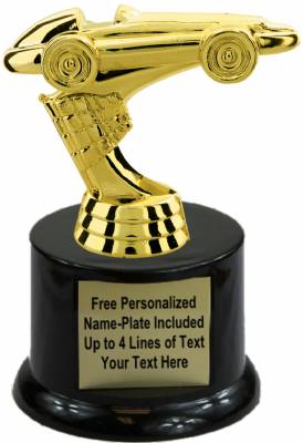 5" Pinewood Derby Trophy Kit with Pedestal Base