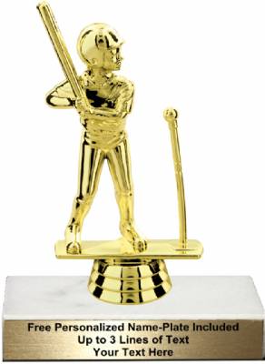 5 3/4" Female T-Ball Trophy Kit