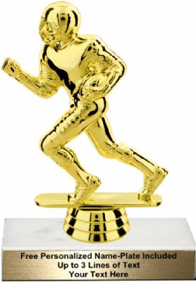 5 3/4" Football Runner Trophy Kit