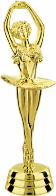 Gold 5 1/2" Ballerina Trophy Figure