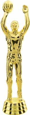 Gold 6 1/4" Male Basketball Trophy Figure