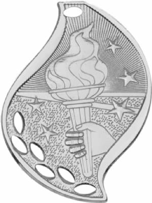 2 1/4" Victory Flame Series Medal #3