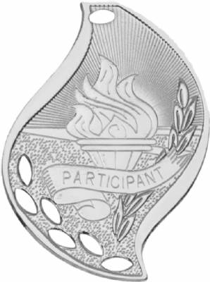 2 1/4" Participant Flame Series Medal #3