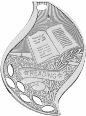 2 1/4" Reading Flame Series Medal #3