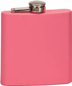 6 oz. Engraveable Stainless Steel Flask - Choose from 7 Colors #8